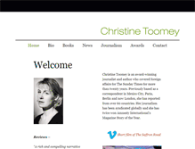 Tablet Screenshot of christinetoomey.com